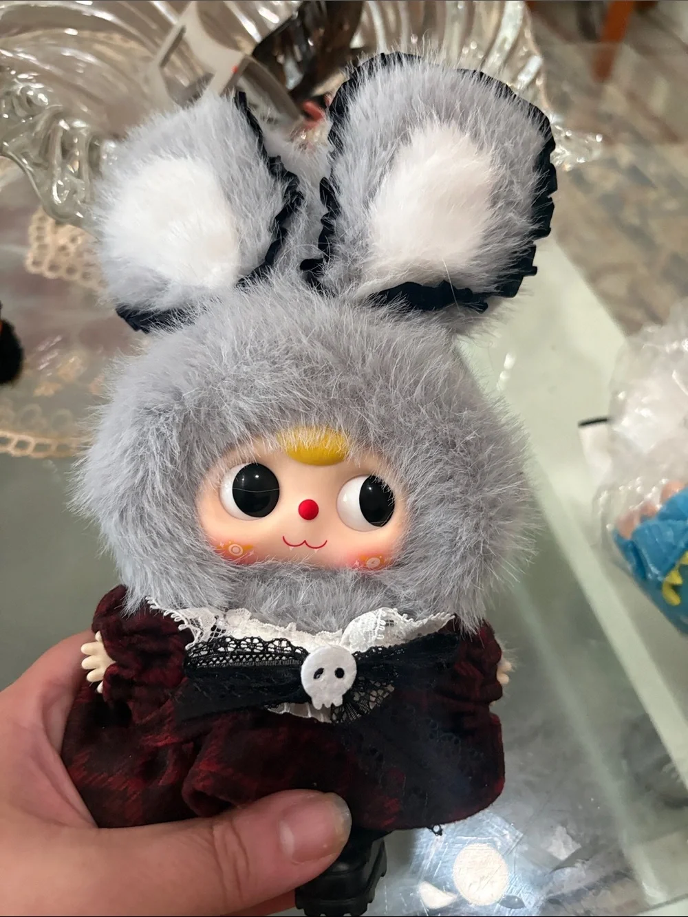 Baby Three Flower Fairy Plush Pendant